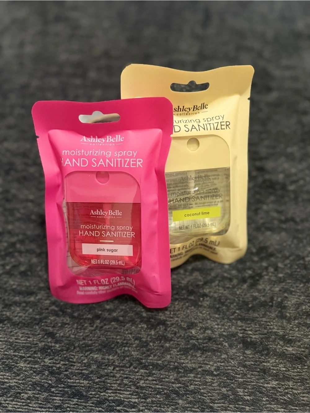 Moisturizing Spray Hand Sanitizers - Pink Sugar & Coconut Lime